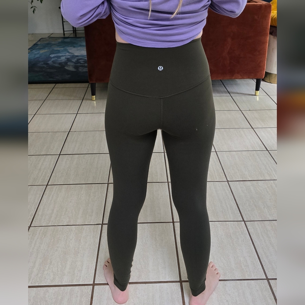 Lululemon Olive Green Align Leggings